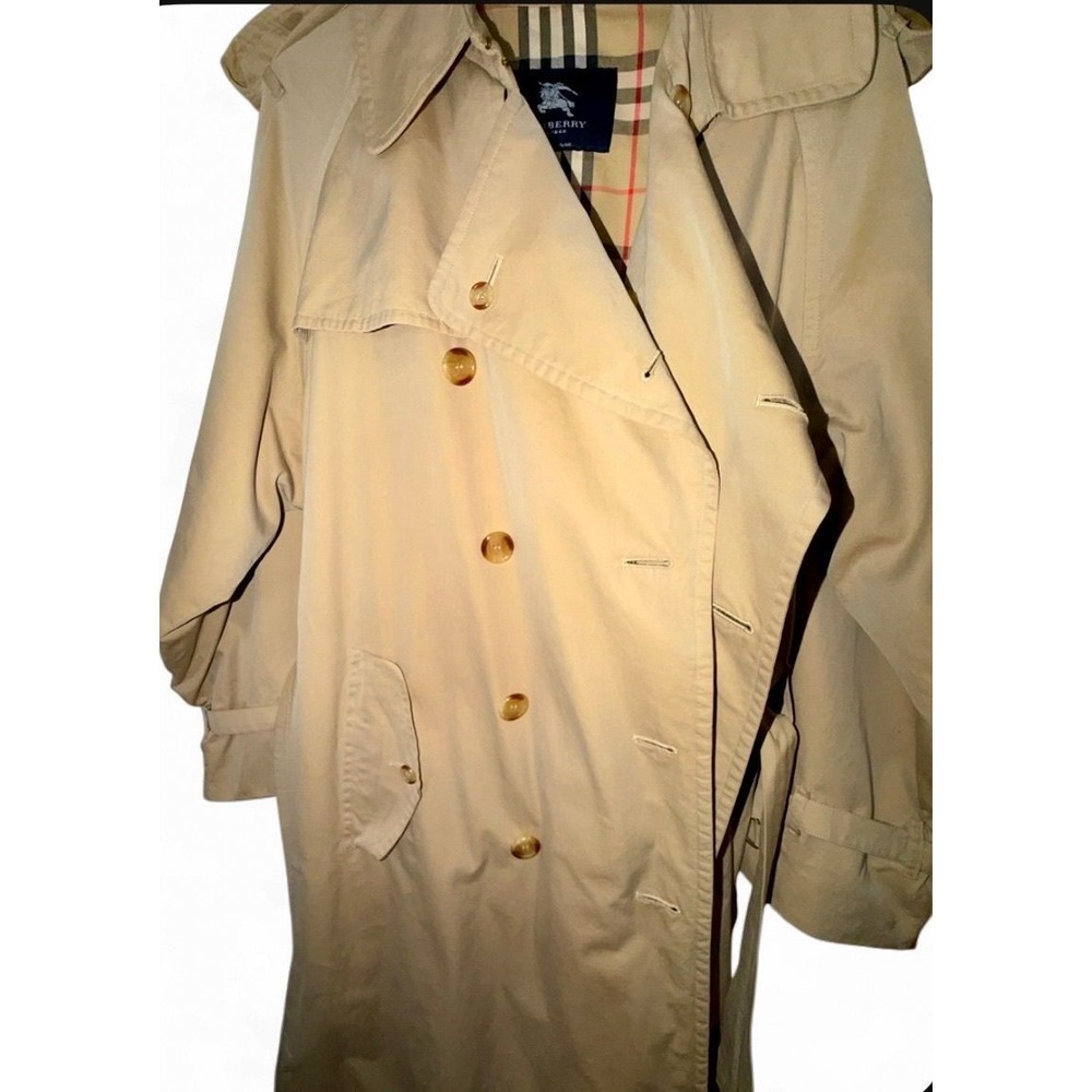 Burberry London Trench Coat Made in England 52 Long - Picture 10 of 12